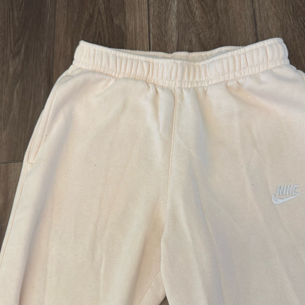 Light pink Nike joggers